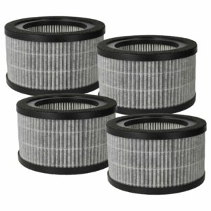 Conjunto 4x Filtros de Substituição para Beurer 68007 - Pré-filtro + HEPA + Carvão Ativo