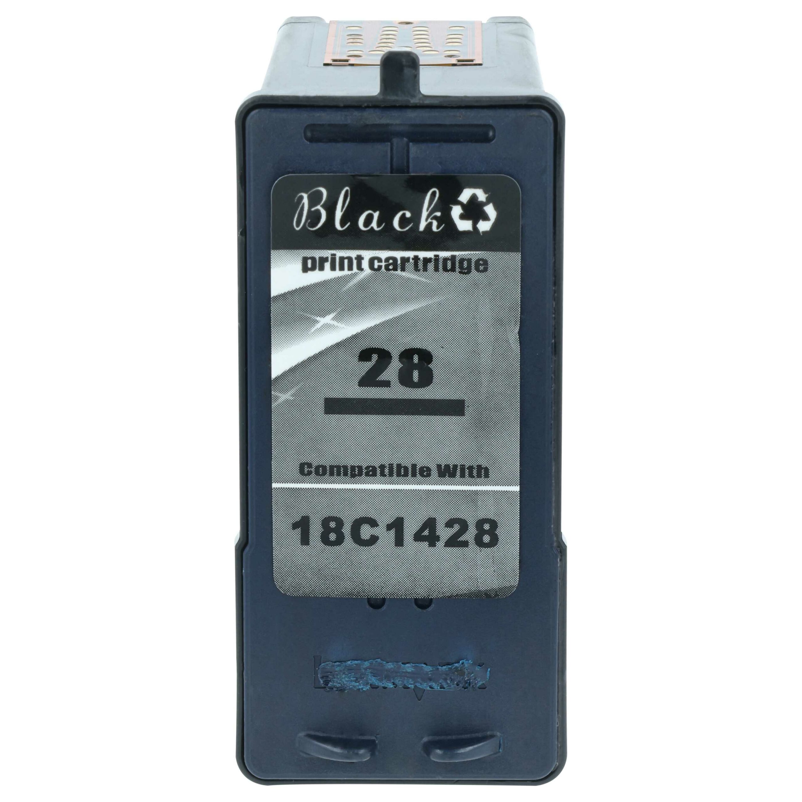 Cartucho de Tinta vhbw Compatível Lexmark 18C1528 / 18C1528E / 28 - Preto Recarregado 18 ml - Image 3