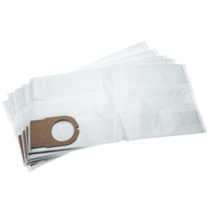 5 Sacos para Aspirador vhbw compatíveis com Metabo 6.31348, 631348000 - Microfibra
