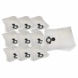 Pack 50x Sacos para Aspirador Nilfisk 107419590 - Microfibra vhbw
