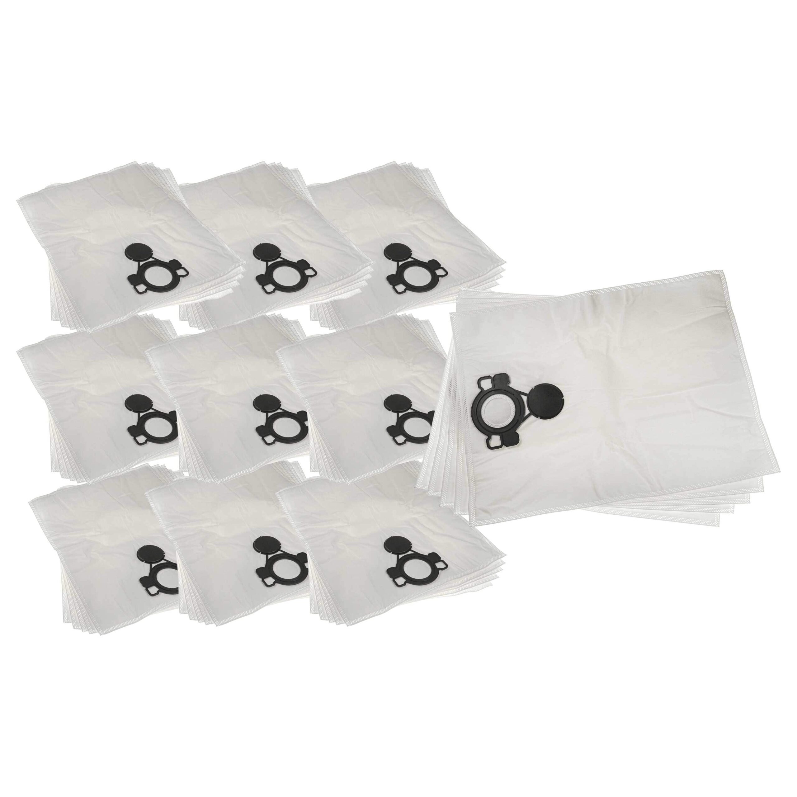 Pack 50x Sacos para Aspirador Nilfisk 107419590 - Microfibra vhbw