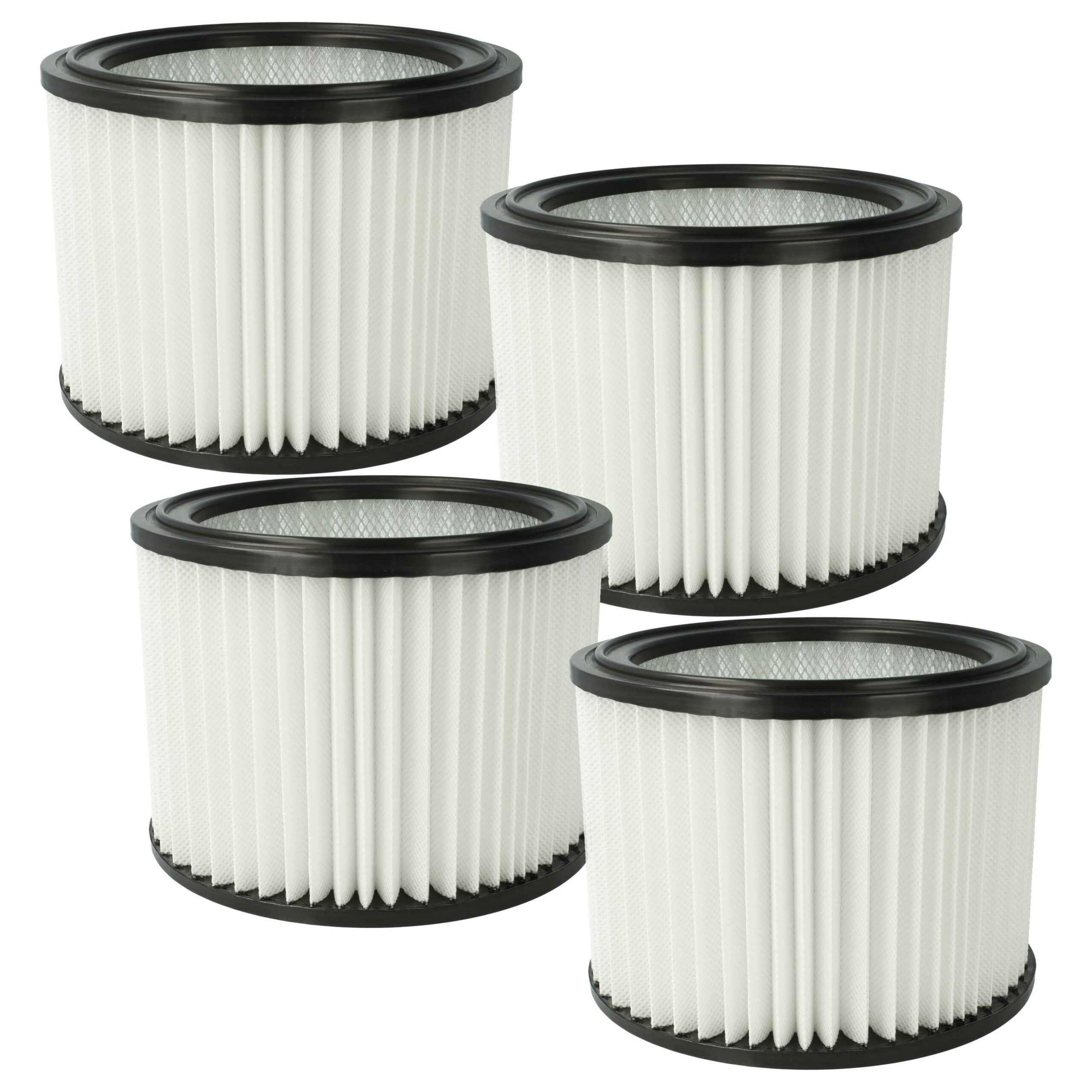 4x Filtros de Substituição vhbw para Aspiradores Hitachi/HiKOKI 4100601
