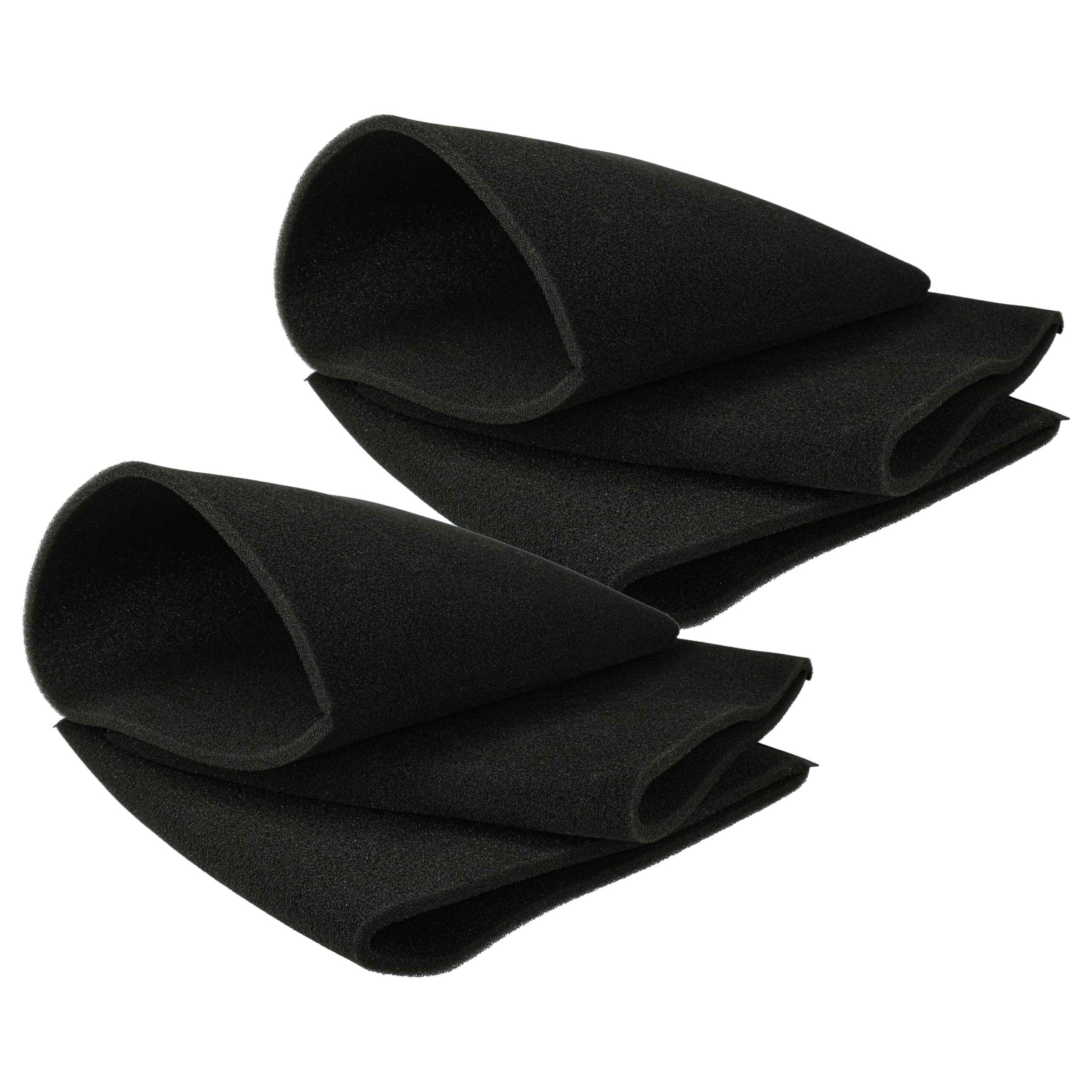 6x Filtros de Espuma para Aspirador Parkside - Substituição para Parkside 30250100