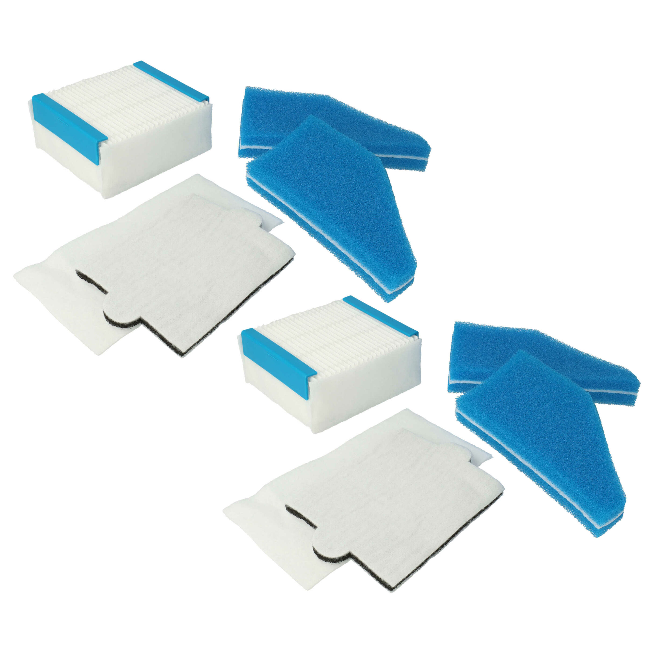 Conjunto de 10 Filtros vhbw para Aspirador Thomas (substitui 787276, 787272)
