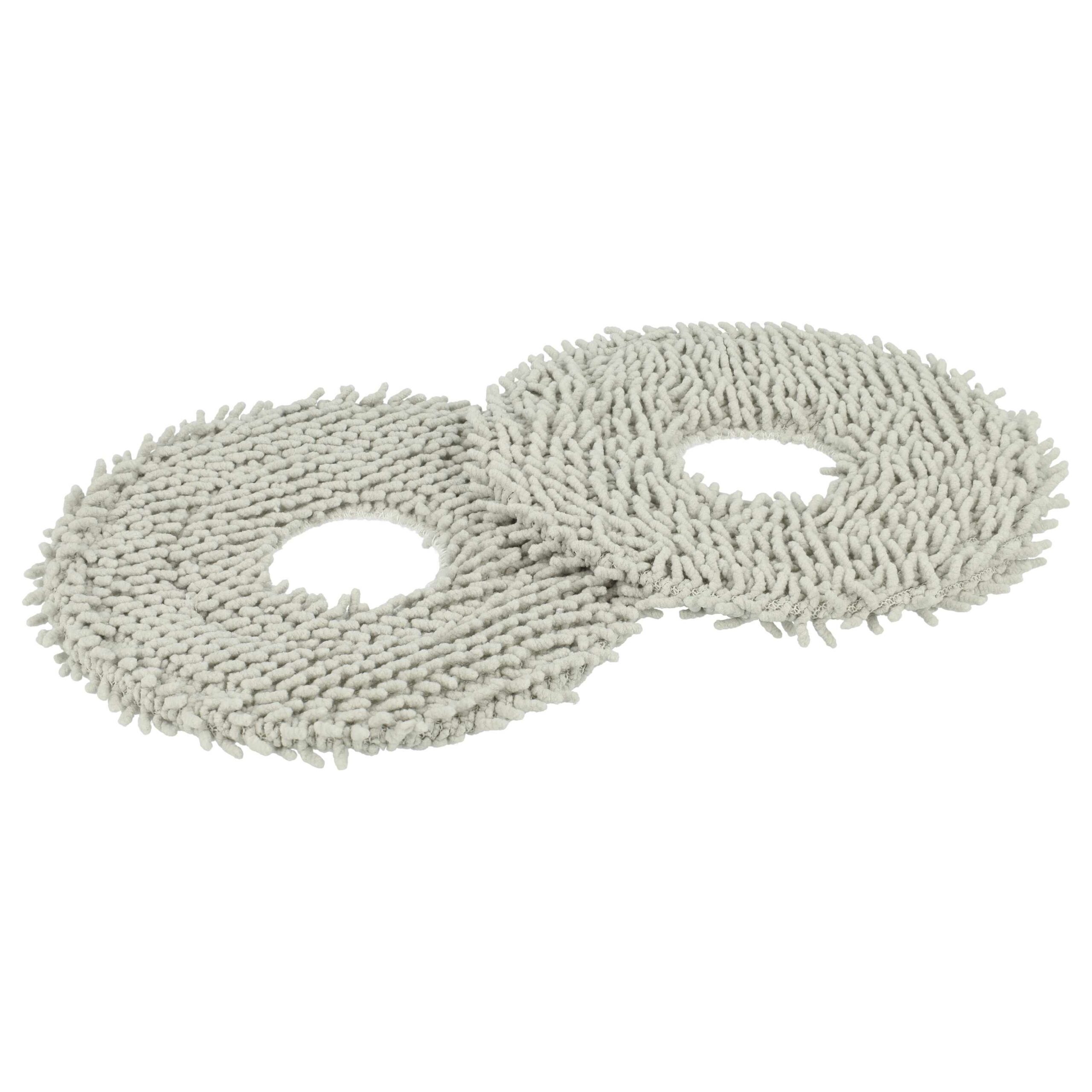 Conjunto de Panos de Limpeza (2 Peças) para Robô Aspirador Dreame RMP8 - Microfibra vhbw