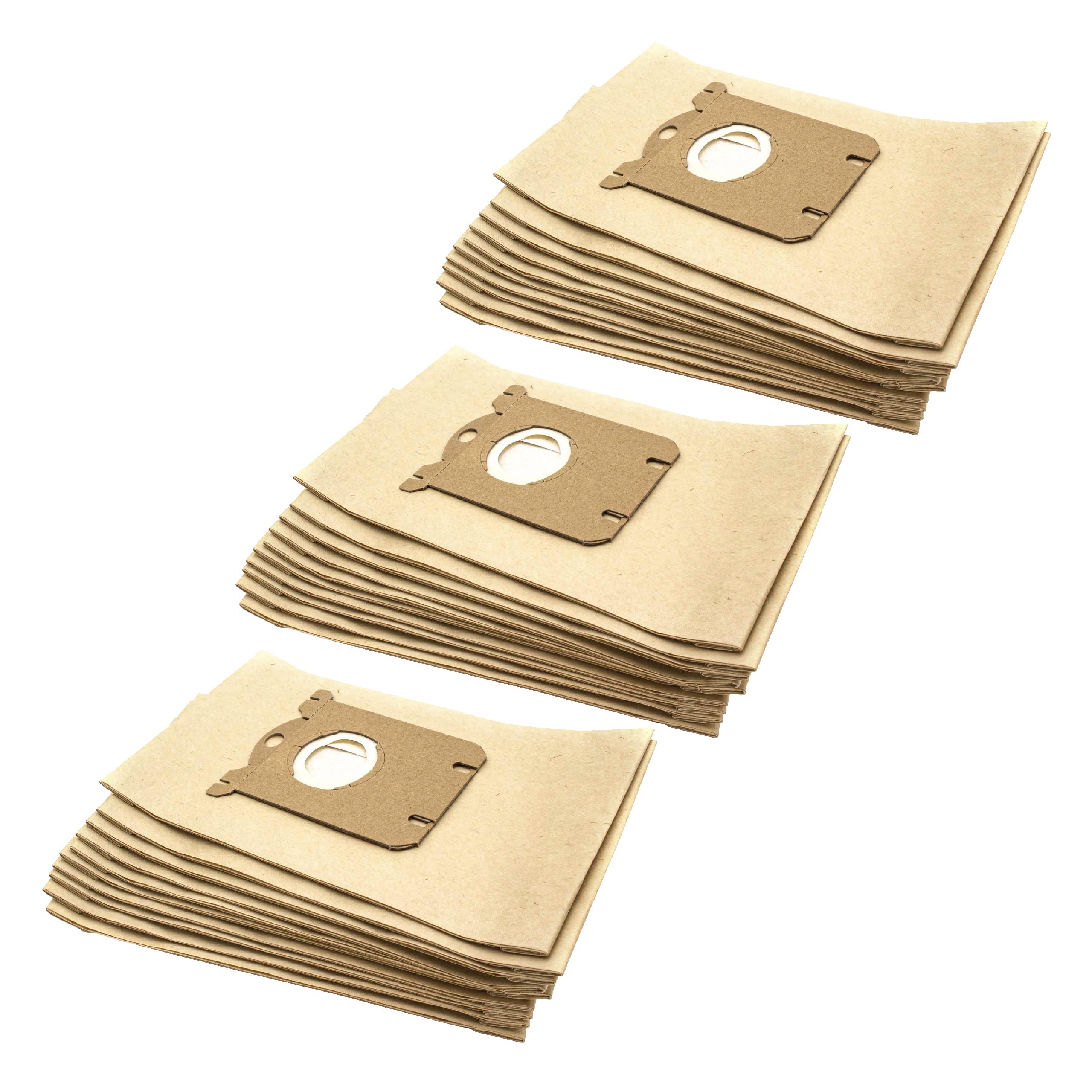 Pack 30x Sacos de Aspirador Papel vhbw - Compatível Adix PH 103, UN 210 para Satrap