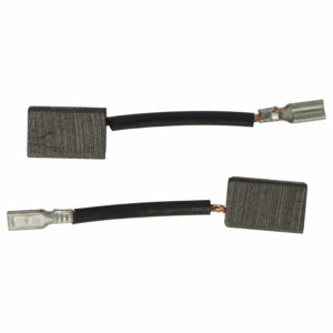 2x Escovas de Carvão vhbw Substituição para Hitachi Hikoki 999-090, 999090 - 13,8 x 8,9 x 6 mm