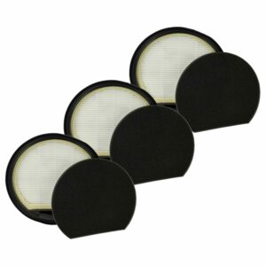Pack de 3 Filtros de Exaustão vhbw para Aspiradores Bosch 12022118, 6.05.06.27-0