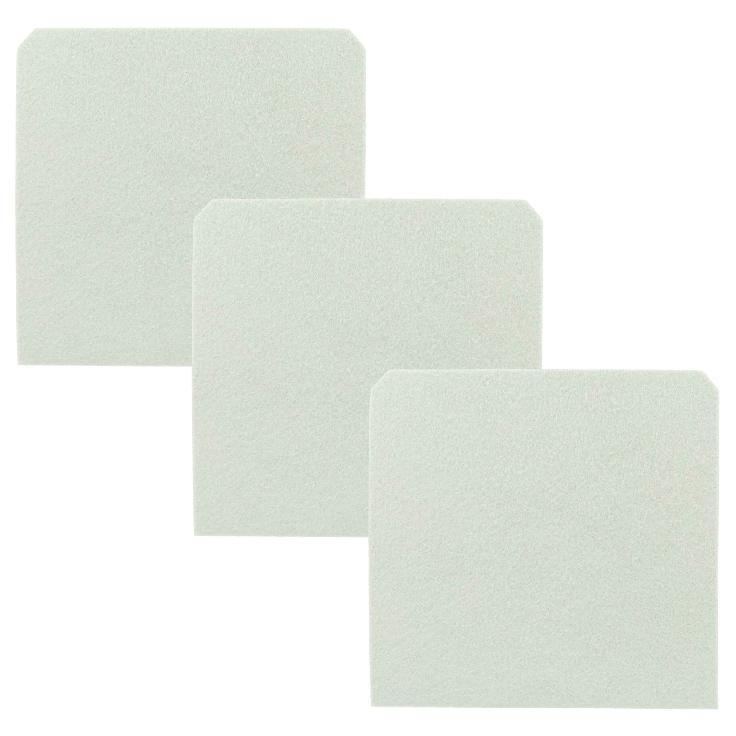 3x Filtro Motor Substituto para Philips 432200493671, CP0137/01, 11 x 11,3 cm