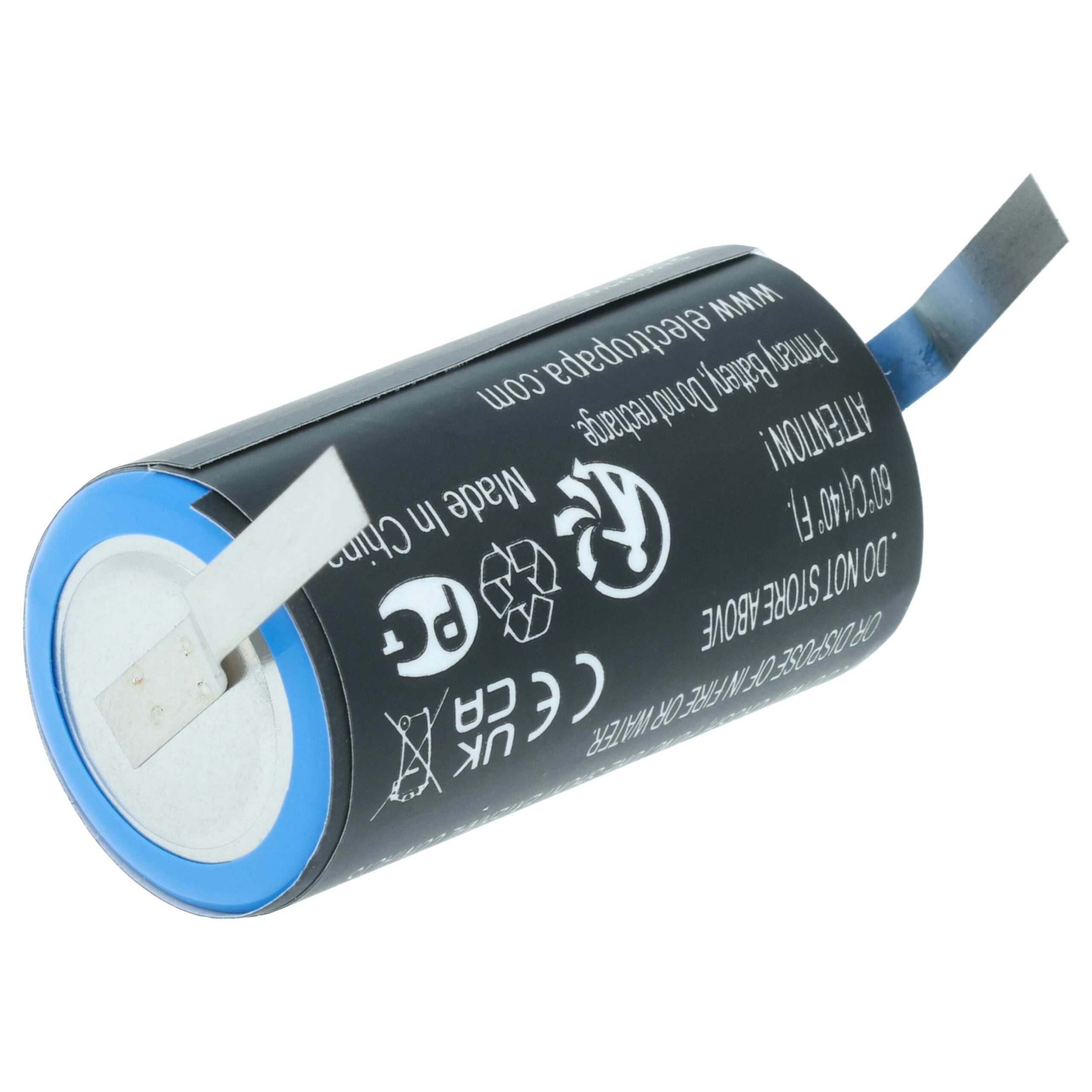 Bateria de substituição vhbw para Maxell ER17/33 - 1600 mAh 3.6 V Li-MnO2 - Image 2