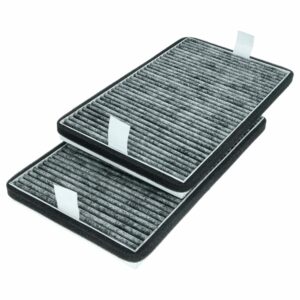 2x Filtro de Carvão Ativado de Substituição para Coifa Miele DKF 19-P, 11762560