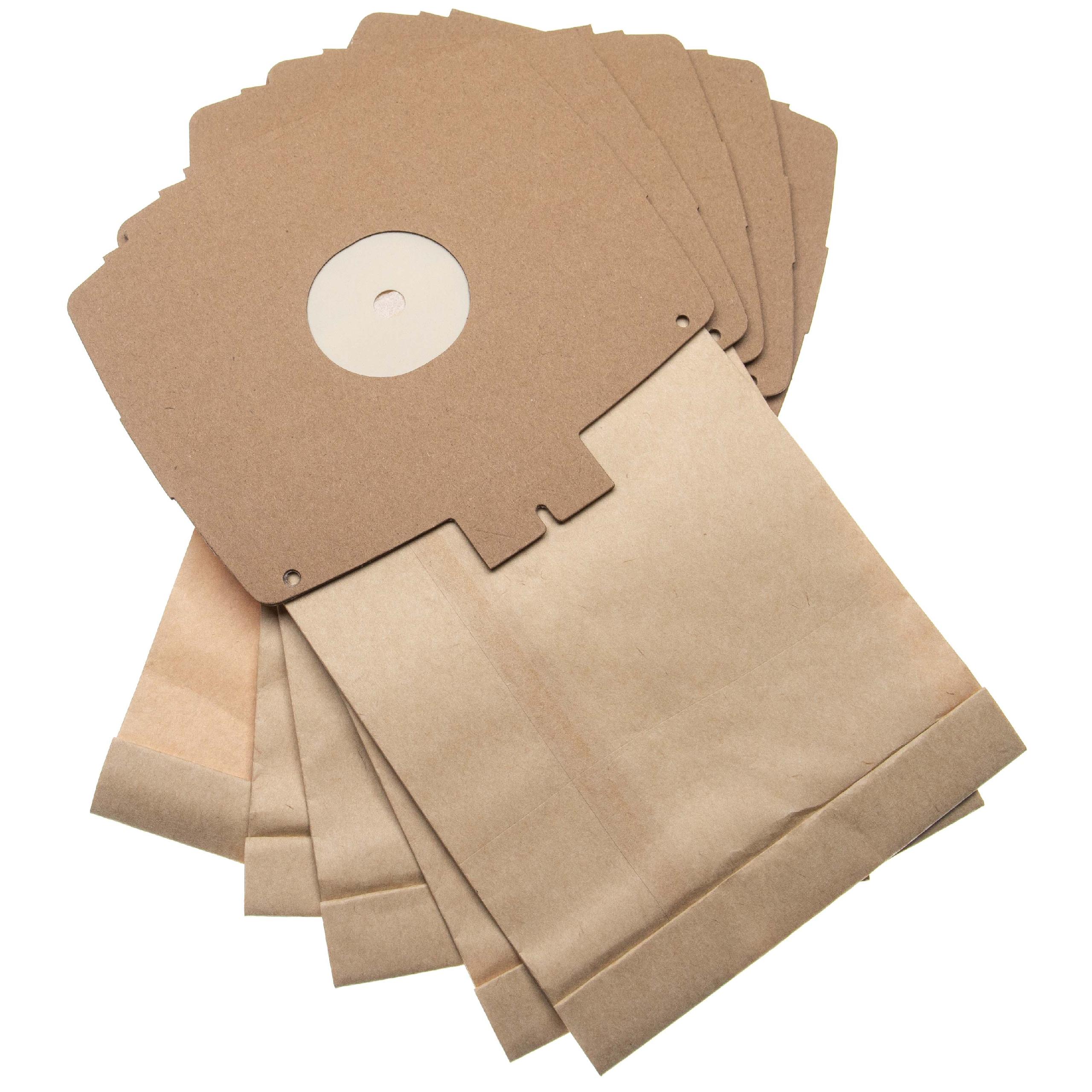 10x Sacos para Aspirador compatíveis com Electrolux E6, E6N Turbomatic - papel - Image 2