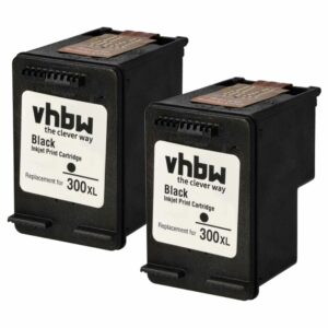 2x Cartuchos de Tinta para Impressora HP Envy D2568 - Preto
