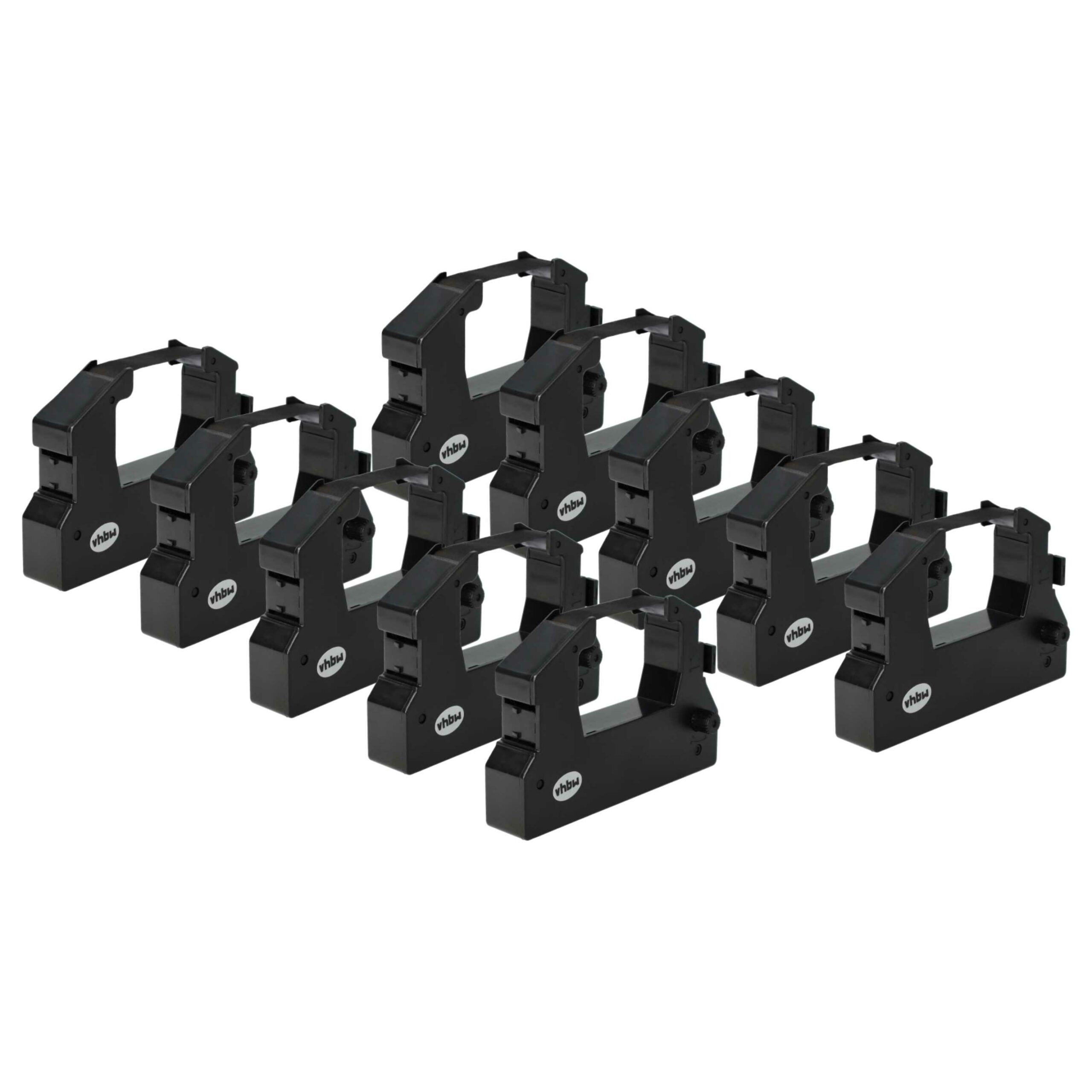 10x Fita Tintada Compatível Epson ERC-28, C43S015227 para Impressoras Norand Matricial e de Talão - Preta
