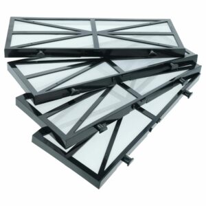 Conjunto 4x Filtros para Limpador de Piscina Dolphin 9991407-ASSY - Filtro Fino 27,7 x 12,3 x 6,1 cm