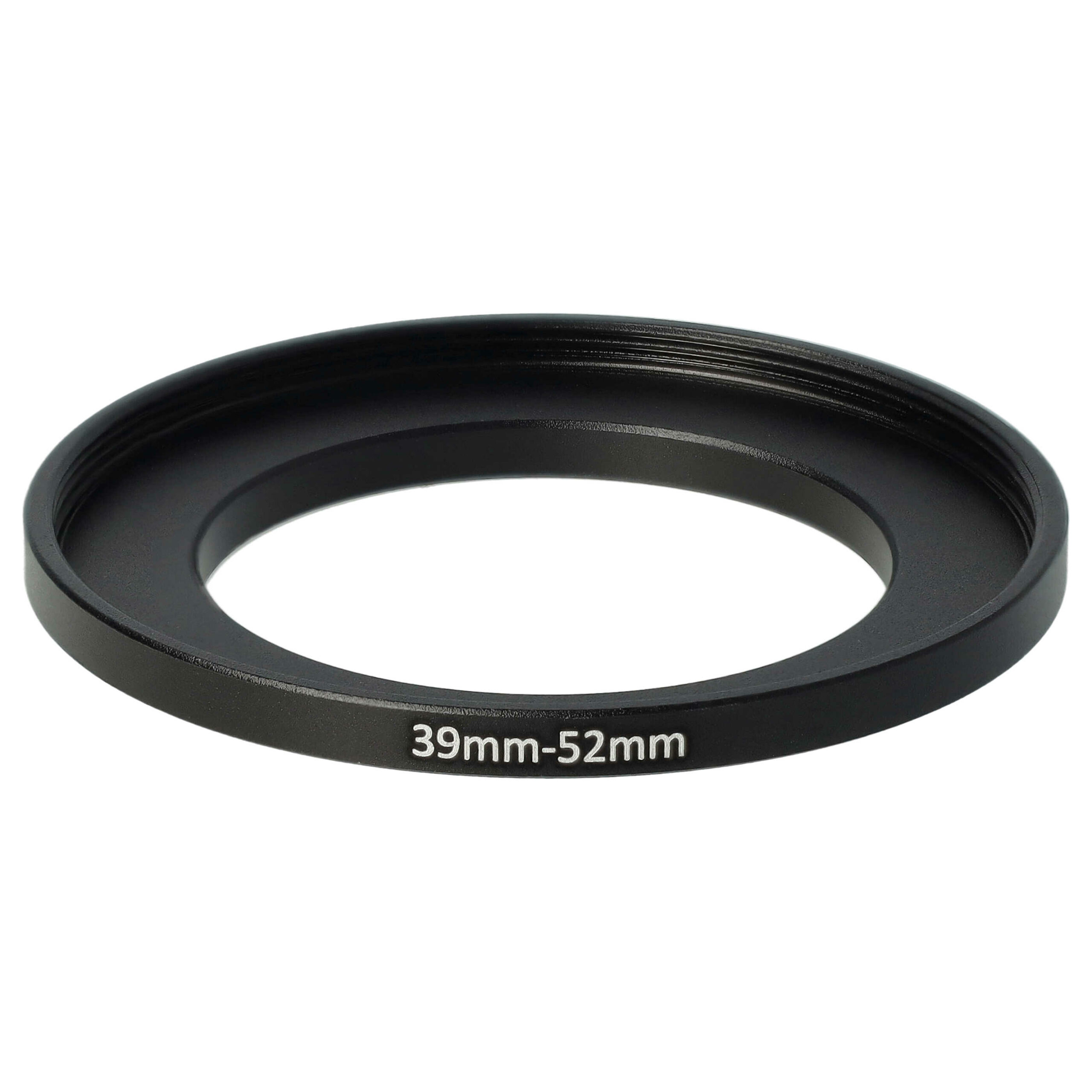 Adaptador de Anel Step-Up 39mm para 52mm para Objetivas de Câmara - vhbw