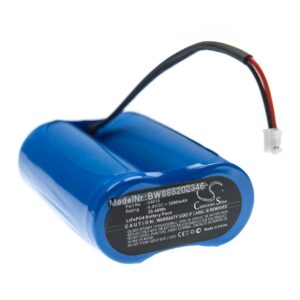 Bateria vhbw 3200 mAh 6.4 V LiFePO4 compatível com Streamlight 44610