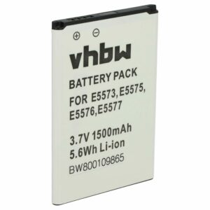 Bateria para Router Móvel Huawei HB434666RBC, HB434666RAW - 1500 mAh 3.7 V Li-Ion vhbw