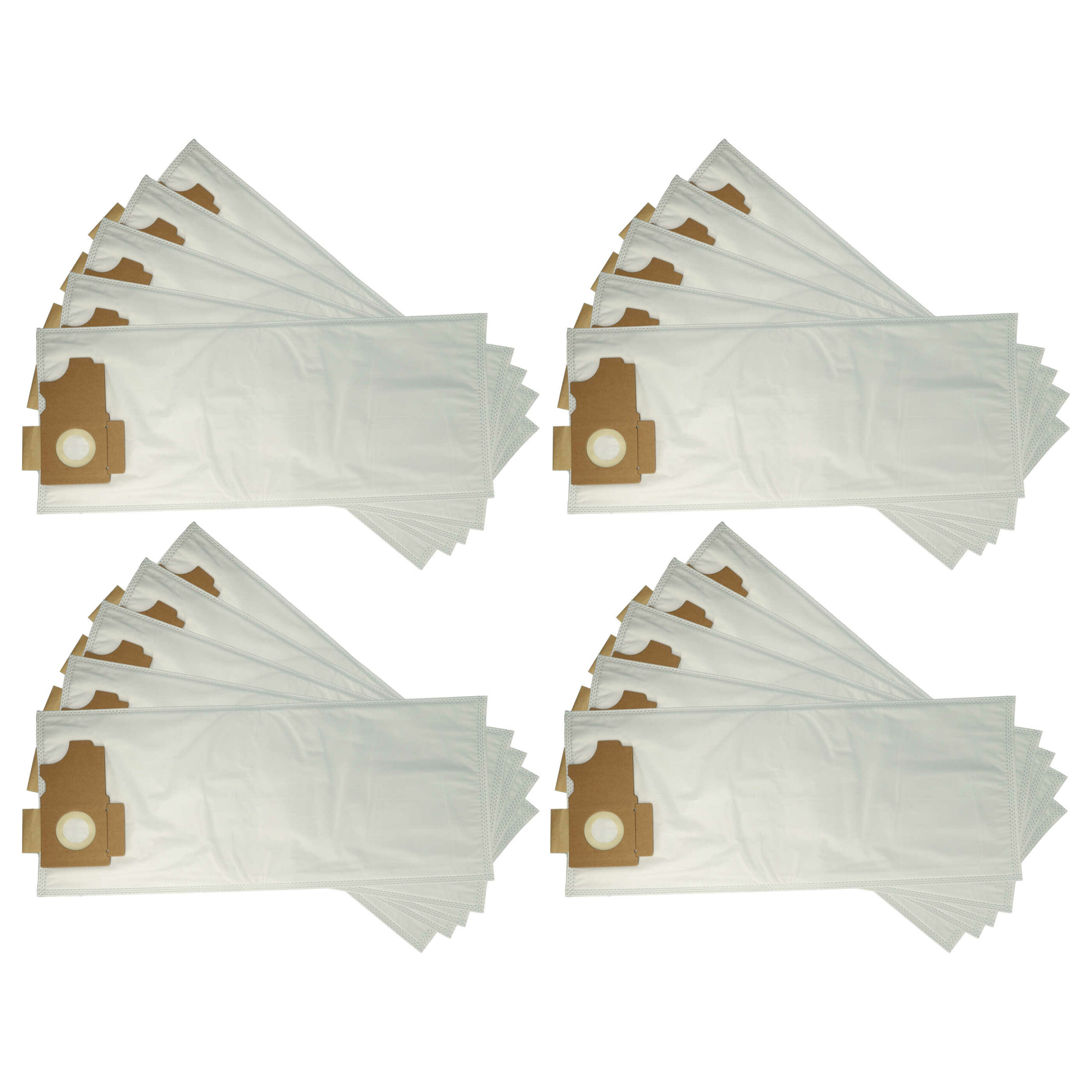 Pack 20x Sacos para Aspirador Kärcher 6.904-311.0 - Microfibra vhbw