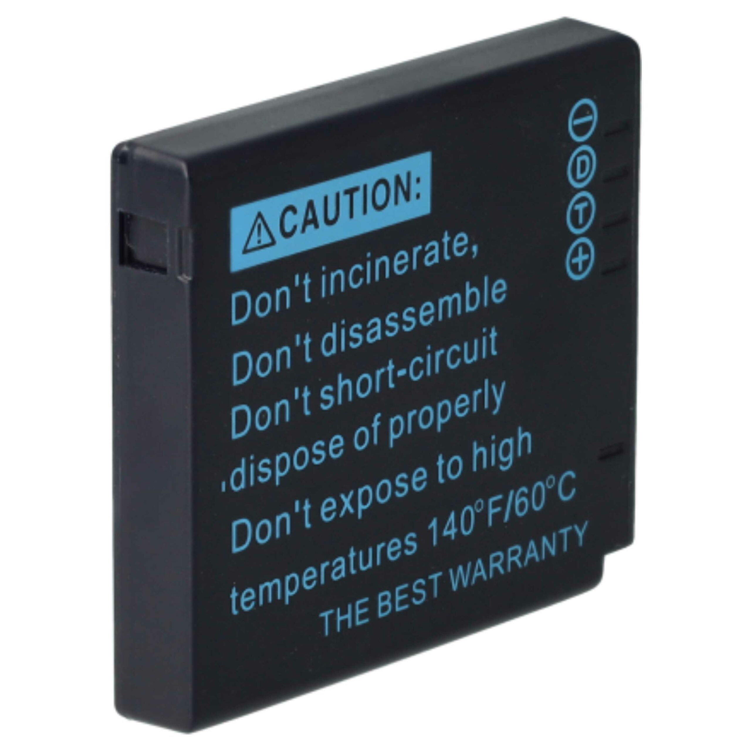 Pack 3x Bateria vhbw DMW-BCF10E / DMW-BCF10 1000mAh 3.6V Li-Ion para Panasonic - Image 2