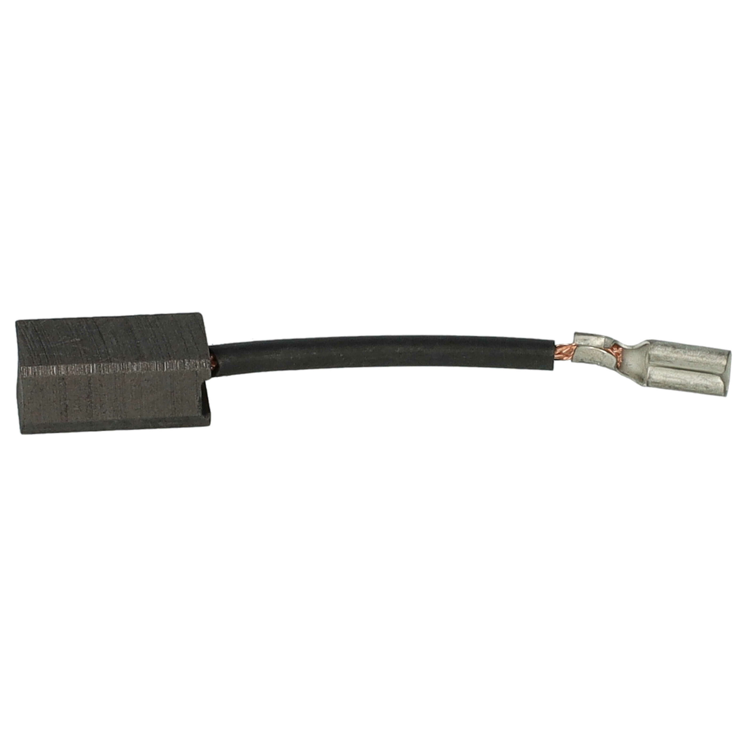 2x Escovas de Carvão vhbw Substituição para Hitachi Hikoki 999-090, 999090 - 13,8 x 8,9 x 6 mm - Image 2