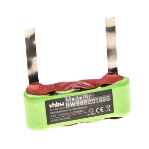 Bateria vhbw compatível com HP 82120A - 170 mAh 4,8 V NiMH