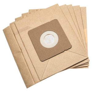 Pack 5x Sacos para Aspirador Rowenta 832696, 900 19 58-45/4 para Moulinex - Papel
