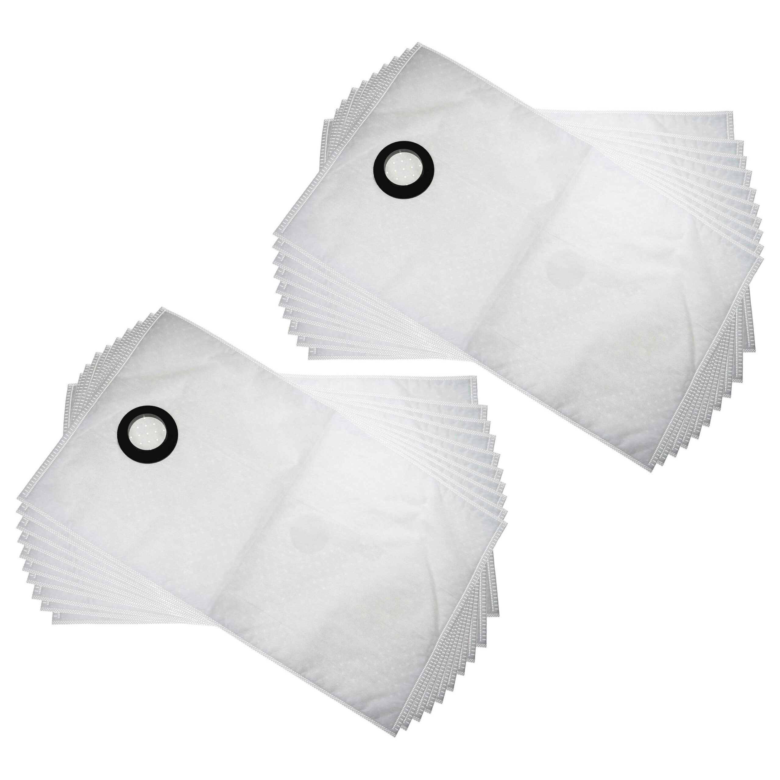 Pack 20x Sacos para Aspirador Makita 83132B8I - Microfibra vhbw