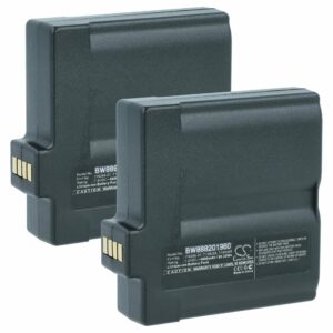 Bateria para Câmara Térmica FLIR 6800 mAh 7.4V Li-Ion - vhbw (Pack 2x)
