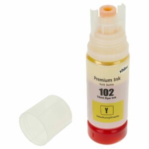 Tinta de Recarga Corante Amarelo Epson 102 (C13T03R440) vhbw - 70 ml