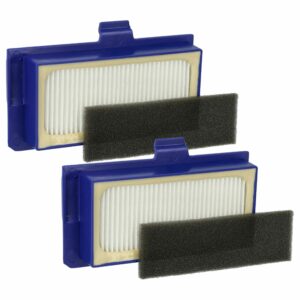 Kit 4x Filtros de Substituição HEPA e Espuma para Rowenta ZR710101
