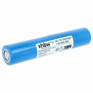 Bateria vhbw 2500 mAh 6V NiMH compatível com Maglite 118-000-395