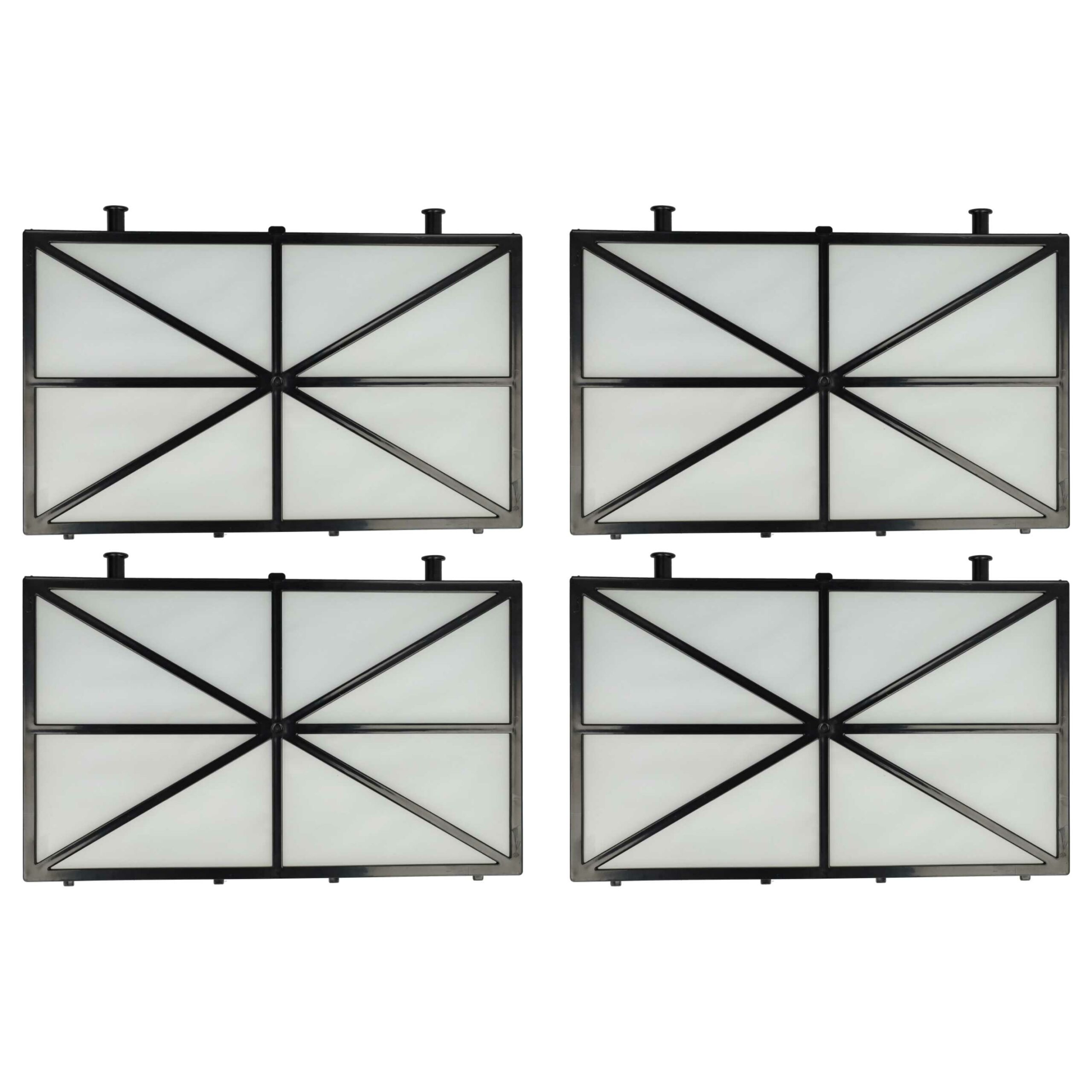 Kit com 4 Filtros de Substituição para Aspirador de Piscina Dolphin 9991433 R4 - Filtro Fino 26,5 x 17,5 x 5,4 cm - Image 4