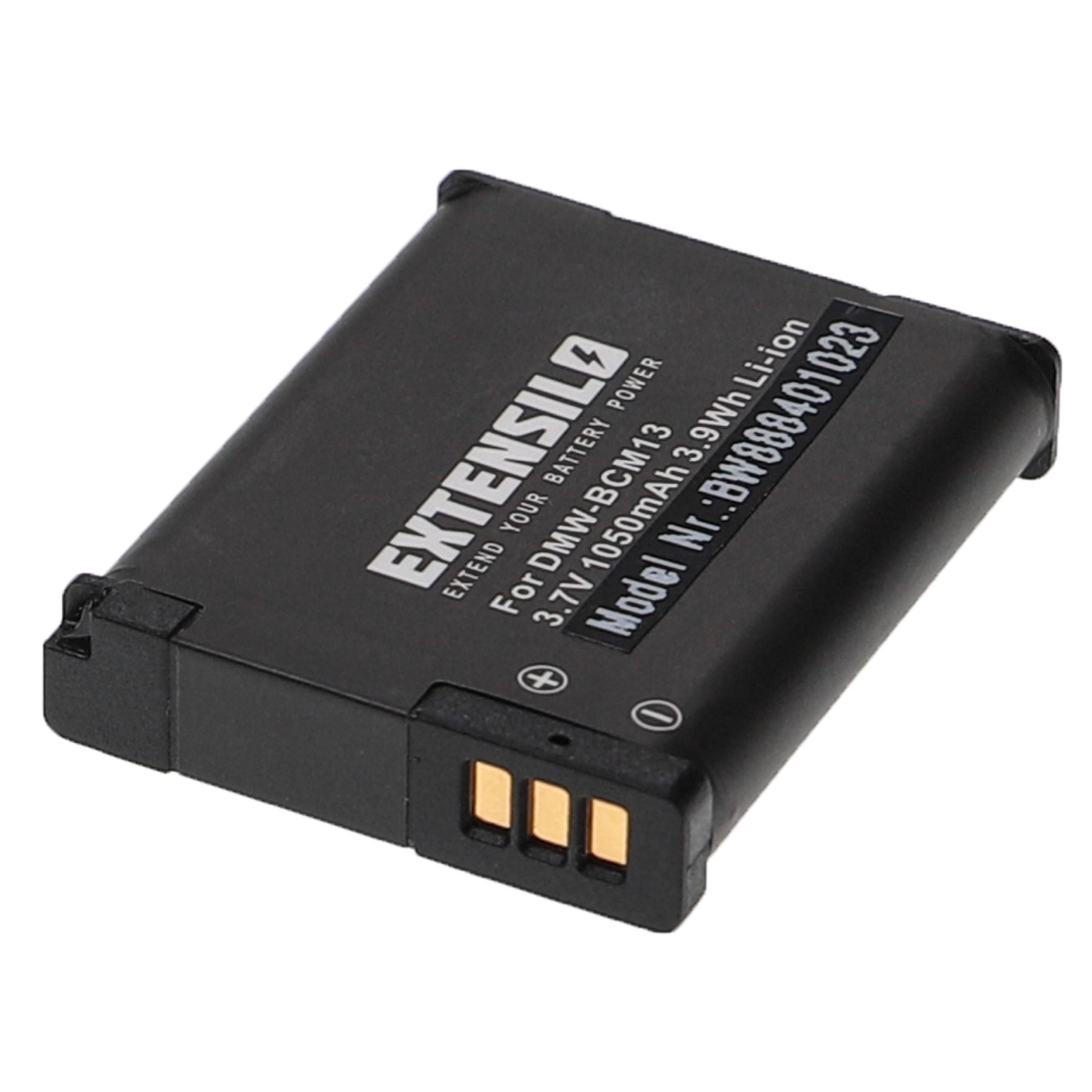 Bateria de substituição para Panasonic DMW-BCM13PP, DMW-BCM13E, DMW-BCM13 - 1050mAh, 3.7V, Li-Ion - Image 3