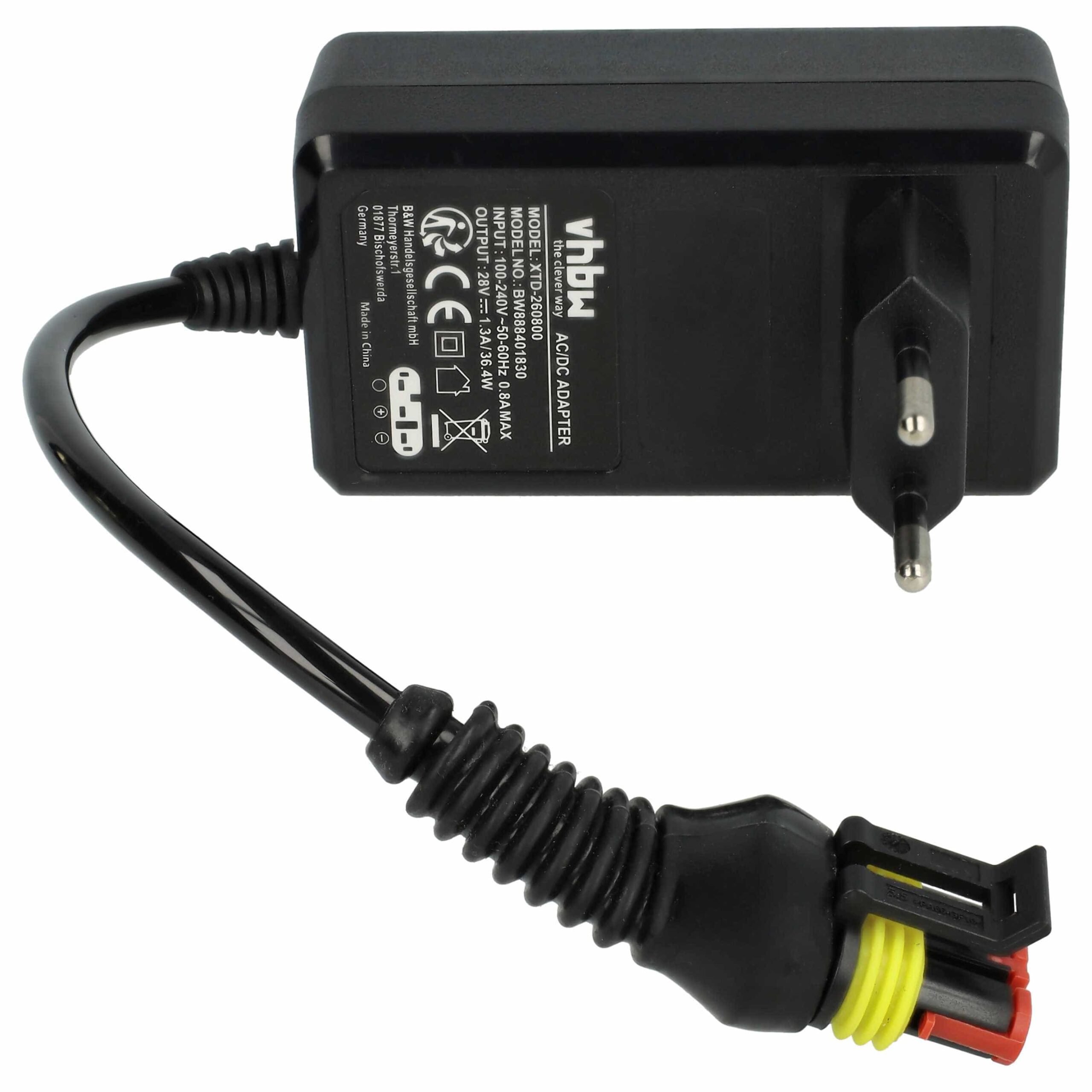 Conjunto Carregador vhbw para Cortador de Relva Robótico Gardena R40Li, Husqvarna Automower, Cabo 30m - Image 3