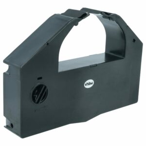 Fita de Tinta Compatível Epson C13S015066, S015067 para Impressora Matricial e de Recibos - Preto