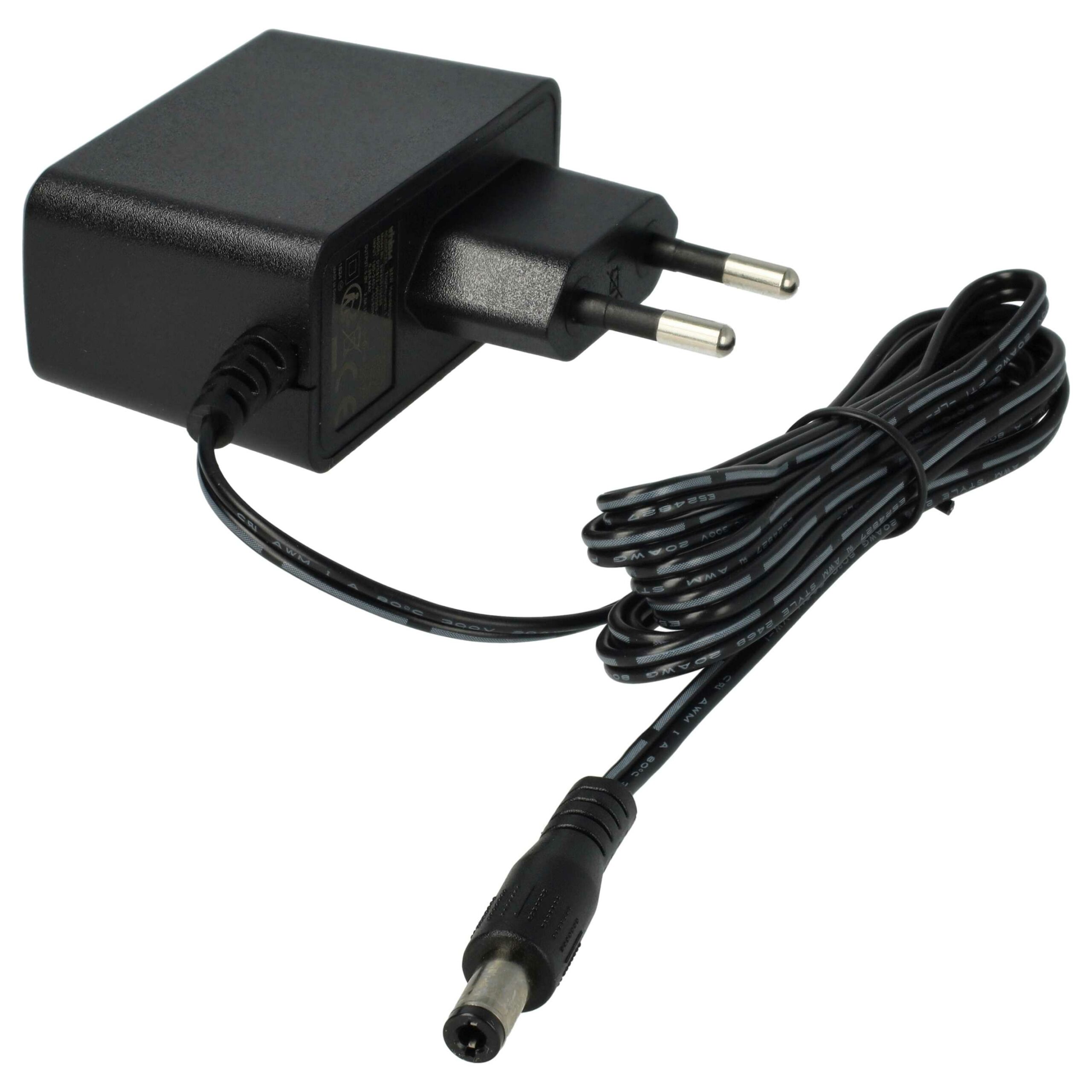 Adaptador de Corrente 5V 10W vhbw - Substituição para Snom PSU - Cabo 120 cm