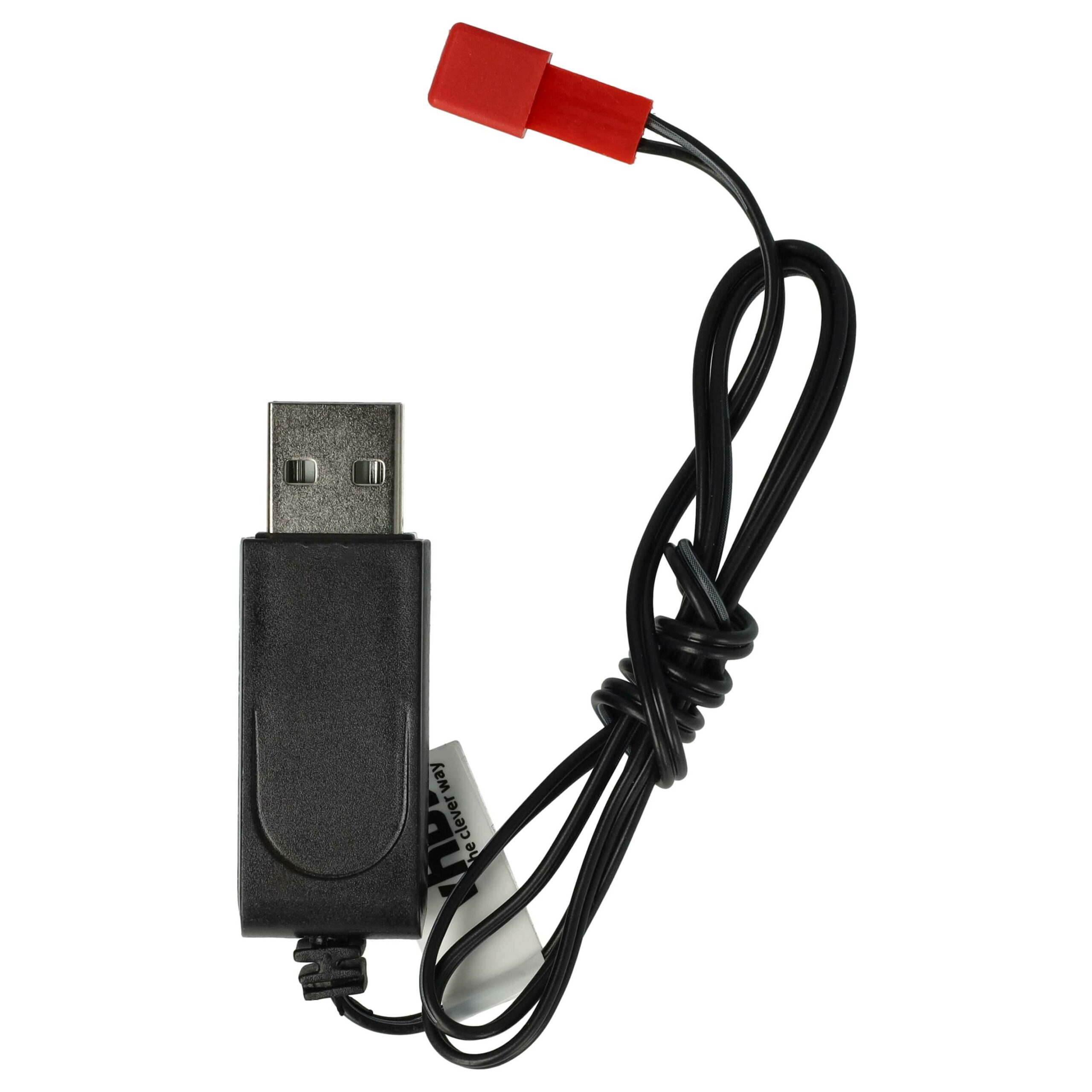 Cabo USB de Carregamento para Baterias RC com Conector JST - 60 cm 4.8V vhbw - Image 2