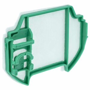 Filtro de reposição vhbw para Vorwerk MSF7 aspirador Vorwerk, 7,8 x 11 cm