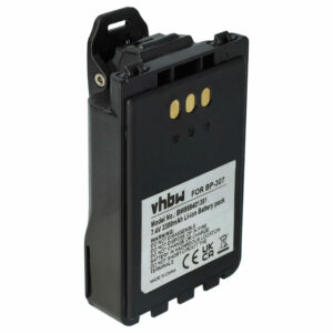 Bateria vhbw para Icom BP-307 - 3300 mAh 7.4 V Li-Ion com Clip de Cintura