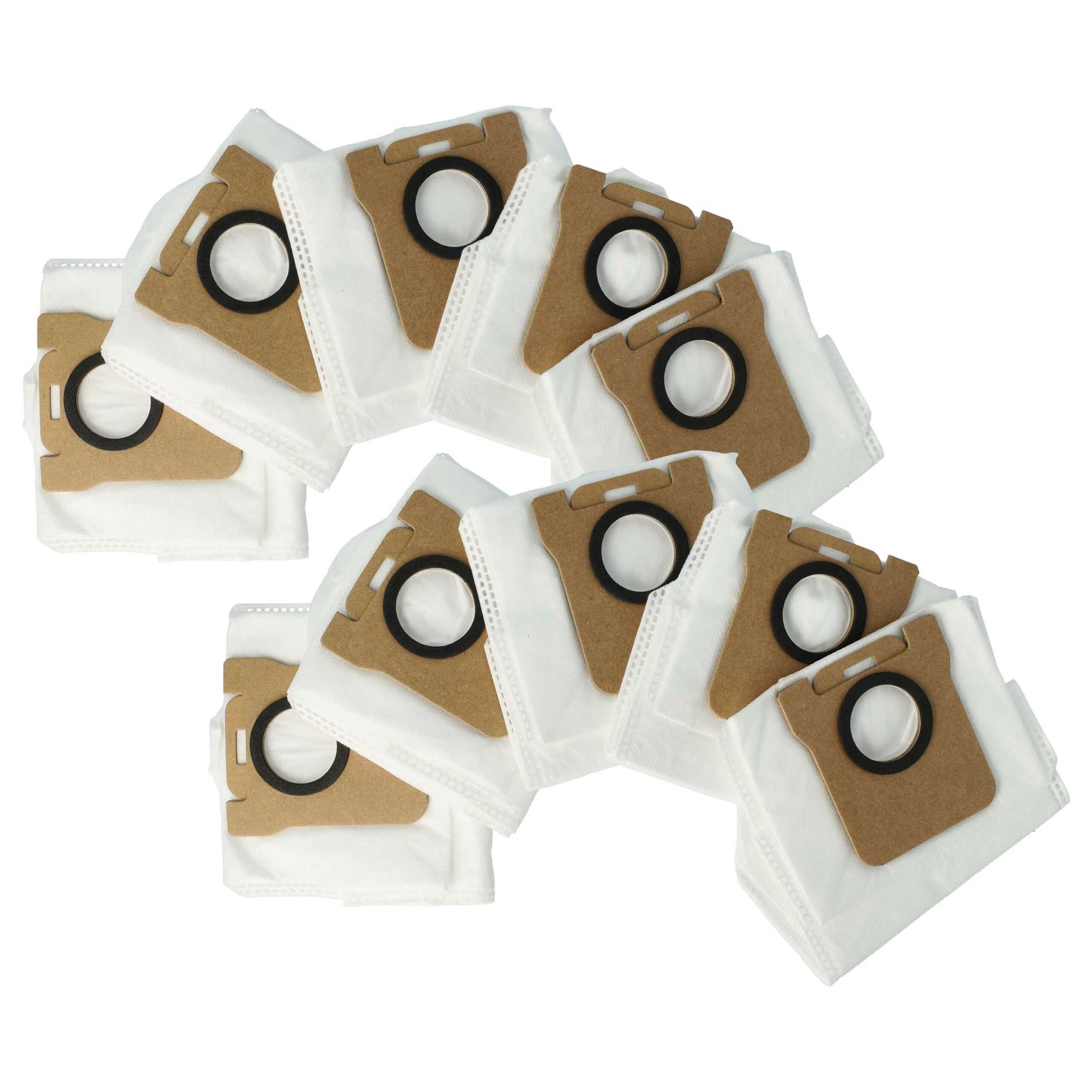 10x Sacos para Unidade de Aspiração compatíveis com Dreame RDB3 para Robô Aspirador Dreame, Xiaomi, Mova