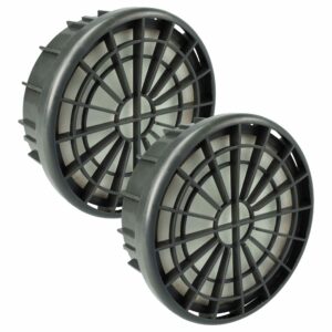 2x Filtro de Substituição Nilfisk 107402902 para Aspirador Nilfisk - vhbw