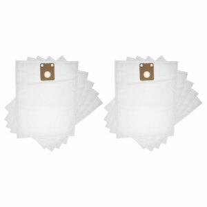 Pack 10x Sacos para Aspirador Nilfisk 82367810, 1408618000 - Microfleece vhbw