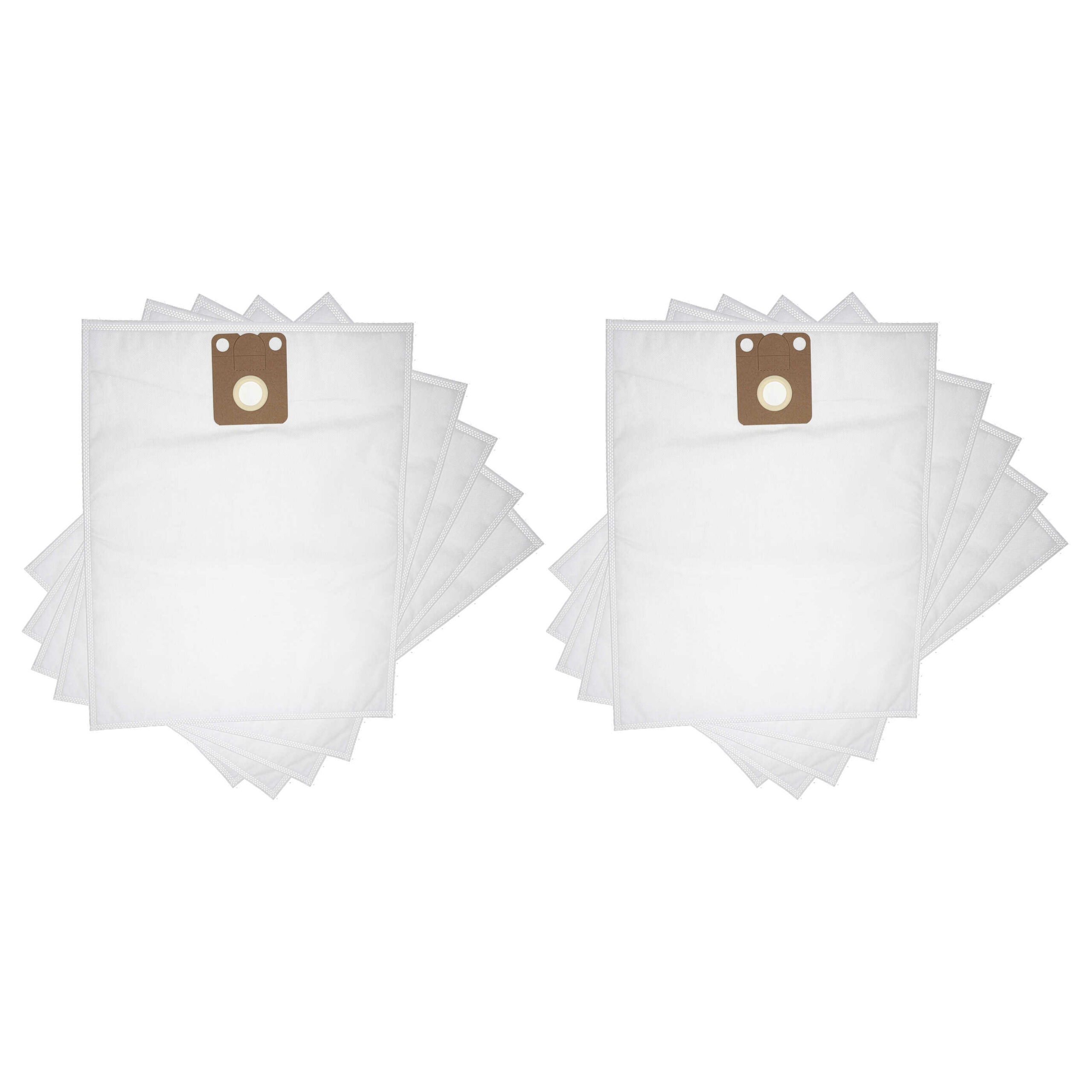 Pack 10x Sacos para Aspirador Nilfisk 82367810, 1408618000 - Microfleece vhbw