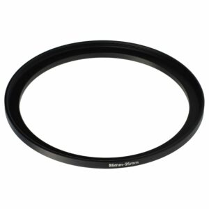 Anel Adaptador Step-Up 86 mm para 95 mm para Objetivas de Câmara - Filtro Adapter