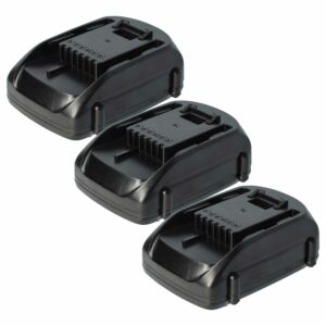 Pack 3x Bateria vhbw para Rockwell RW9351.1 - 18V, 1500 mAh, Li-Ion
