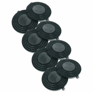 Filtro de Carvão Ativado vhbw para Exaustor IKEA 604.019.57 Nyttig FIL 900 - Pack 8 Unidades