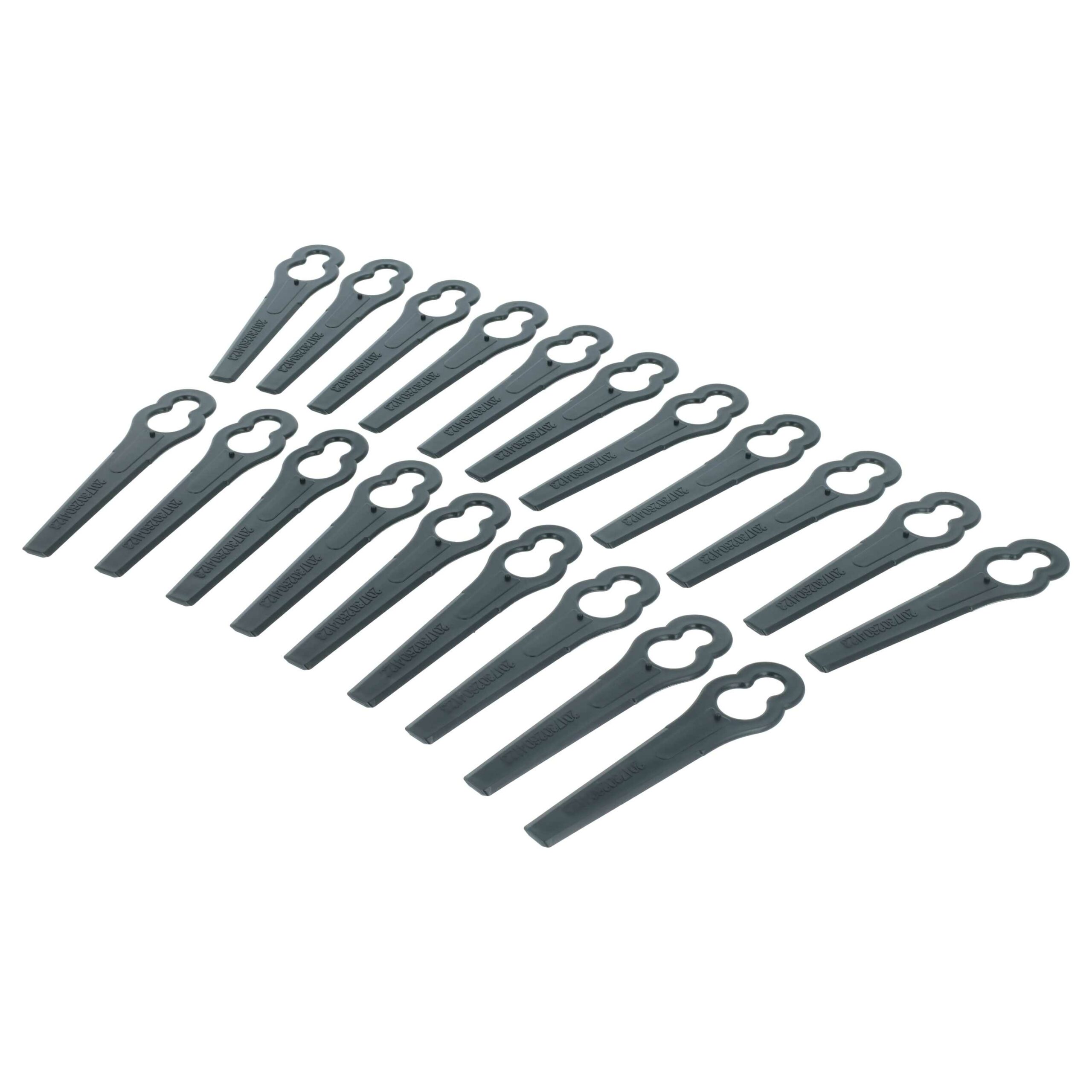 20x Lâminas de Substituição vhbw para Aparadores e Tesouras de Jardim (Compatível ALM BQ026 e outros)