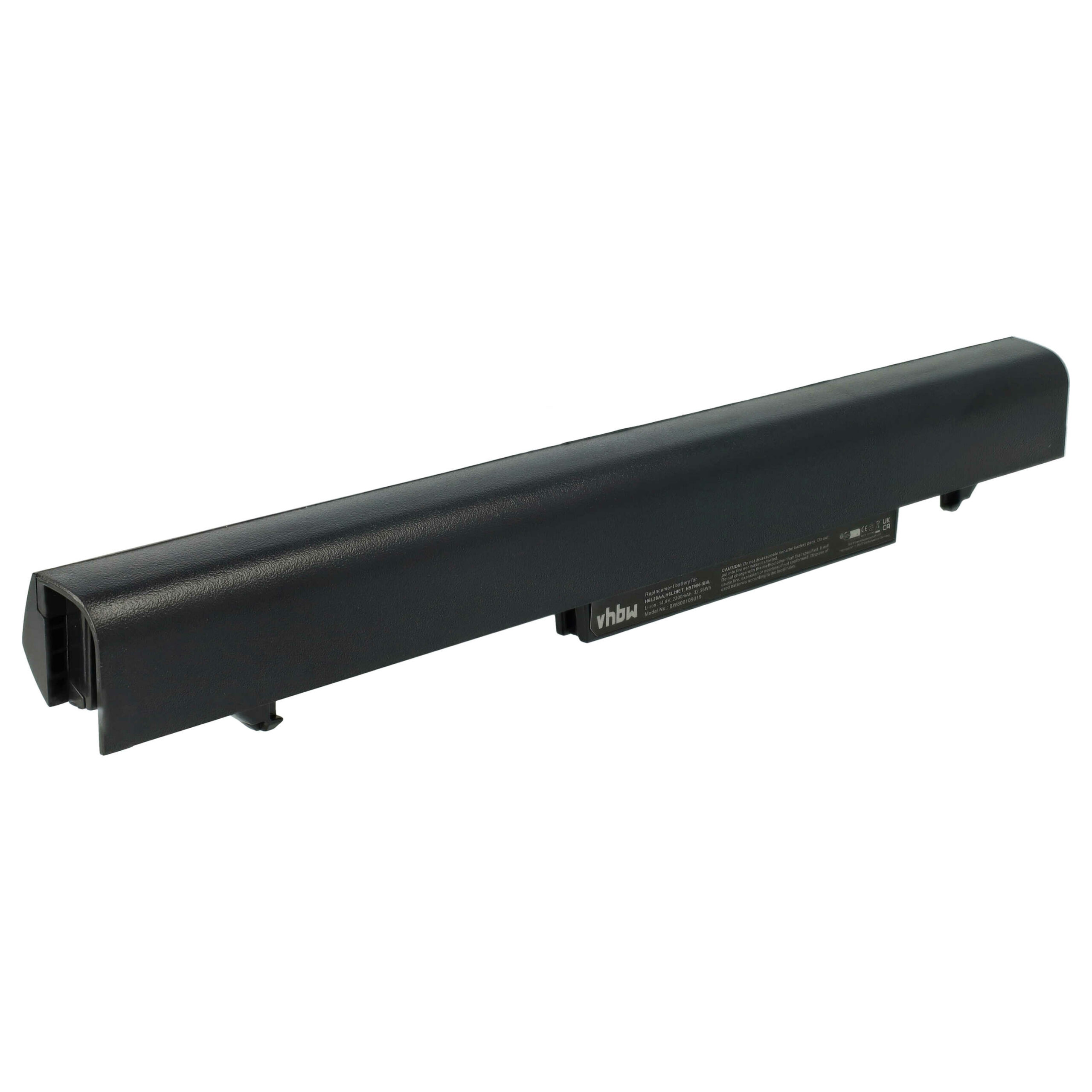 Bateria para HP Notebook vhbw - Substitui H6L28ET, H6L28AA, 768549-001, 707618-121 - 2200 mAh 14.8 V Li-Ion - Image 3