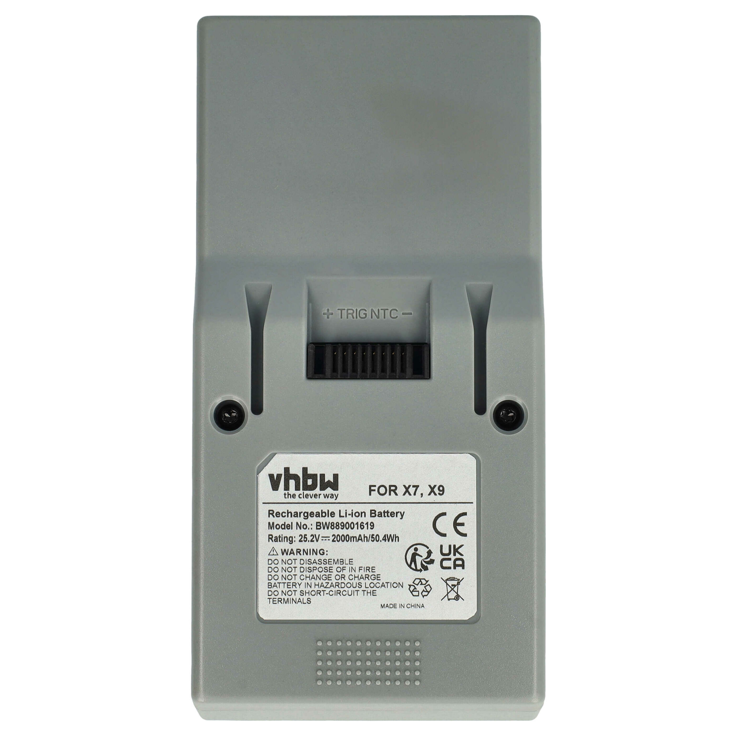 Bateria de substituição vhbw para Genius 2000mAh, 25.2V, Li-Ion (compatível com Genius 28028, A28030)
